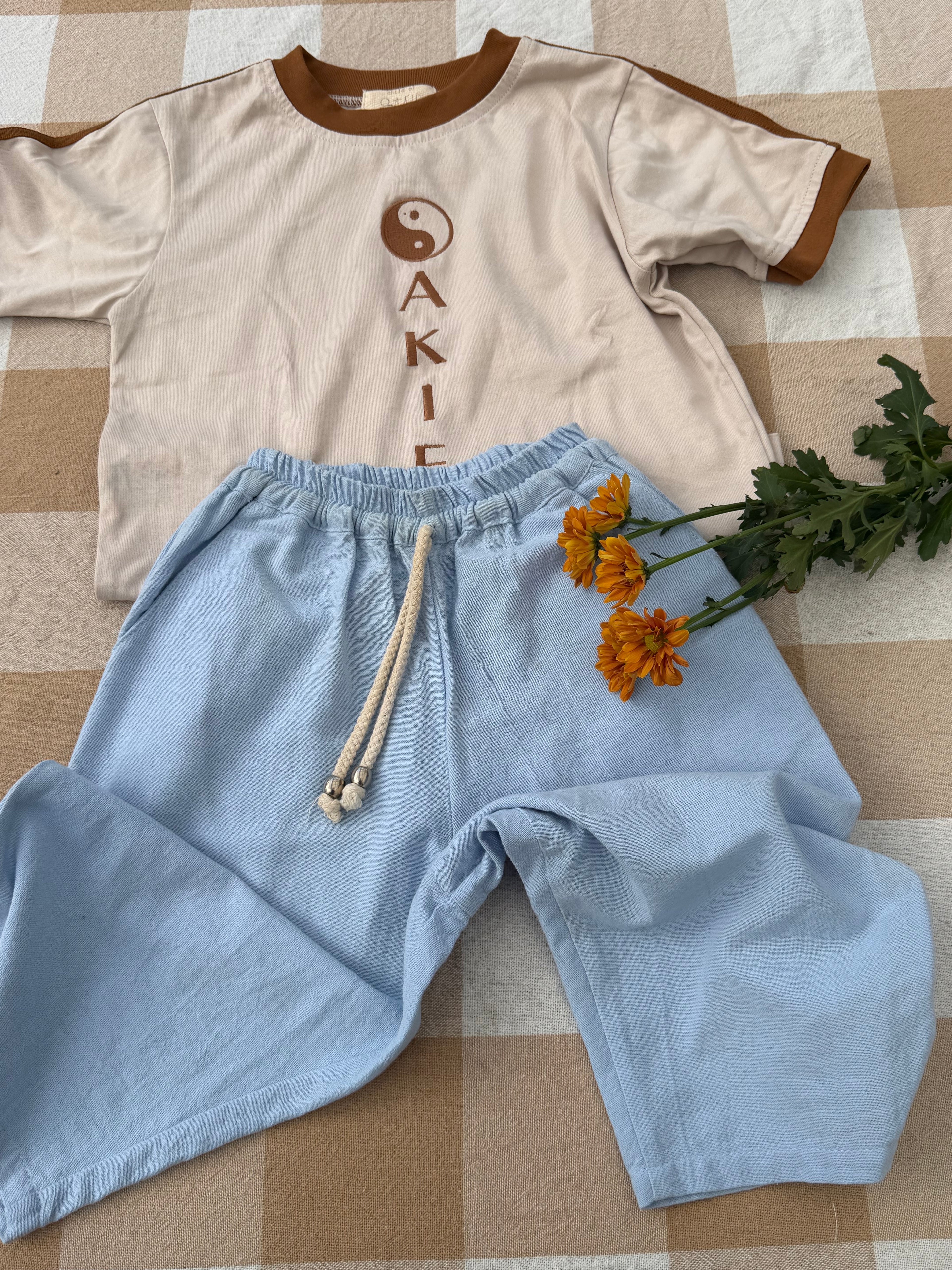 The Wilde pant - sky blue
