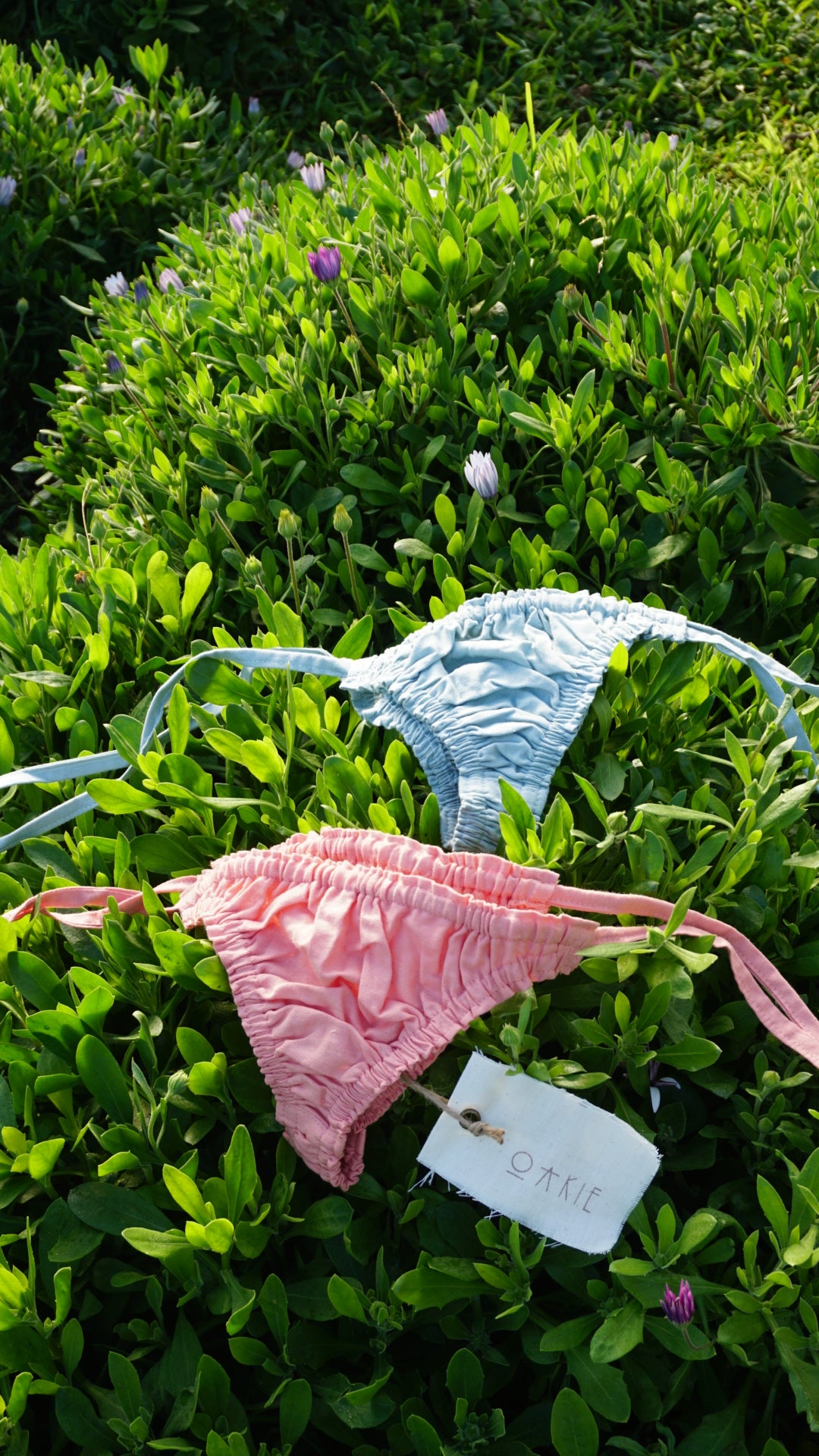 Sailor bottoms - Dusty blue