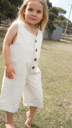 Jasmine jumpsuit - corduroy cream