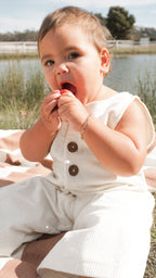 Jasmine jumpsuit - corduroy cream