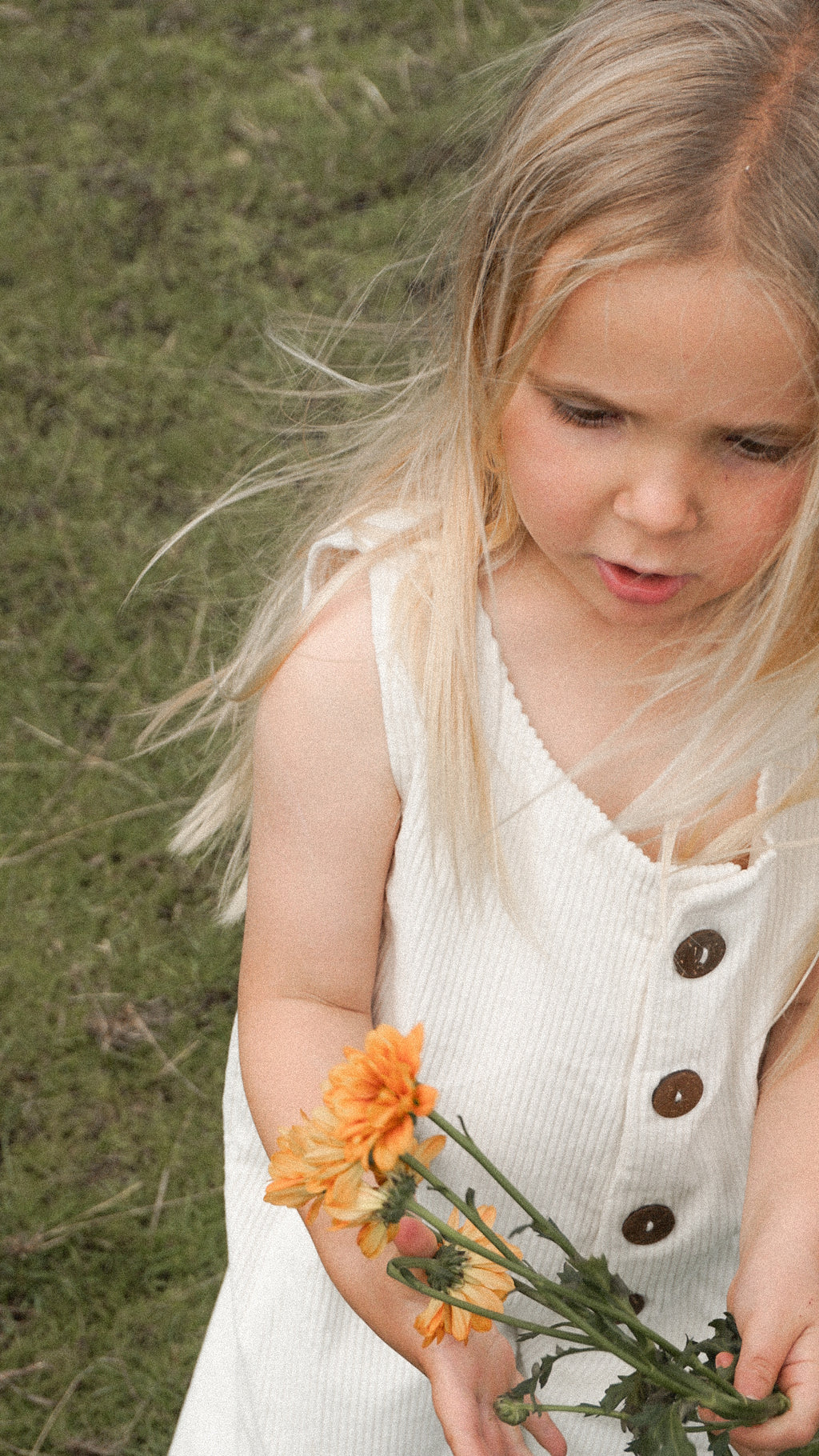 Jasmine jumpsuit - corduroy cream