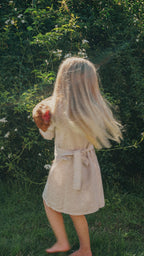 Daisy mini - fawn gingham
