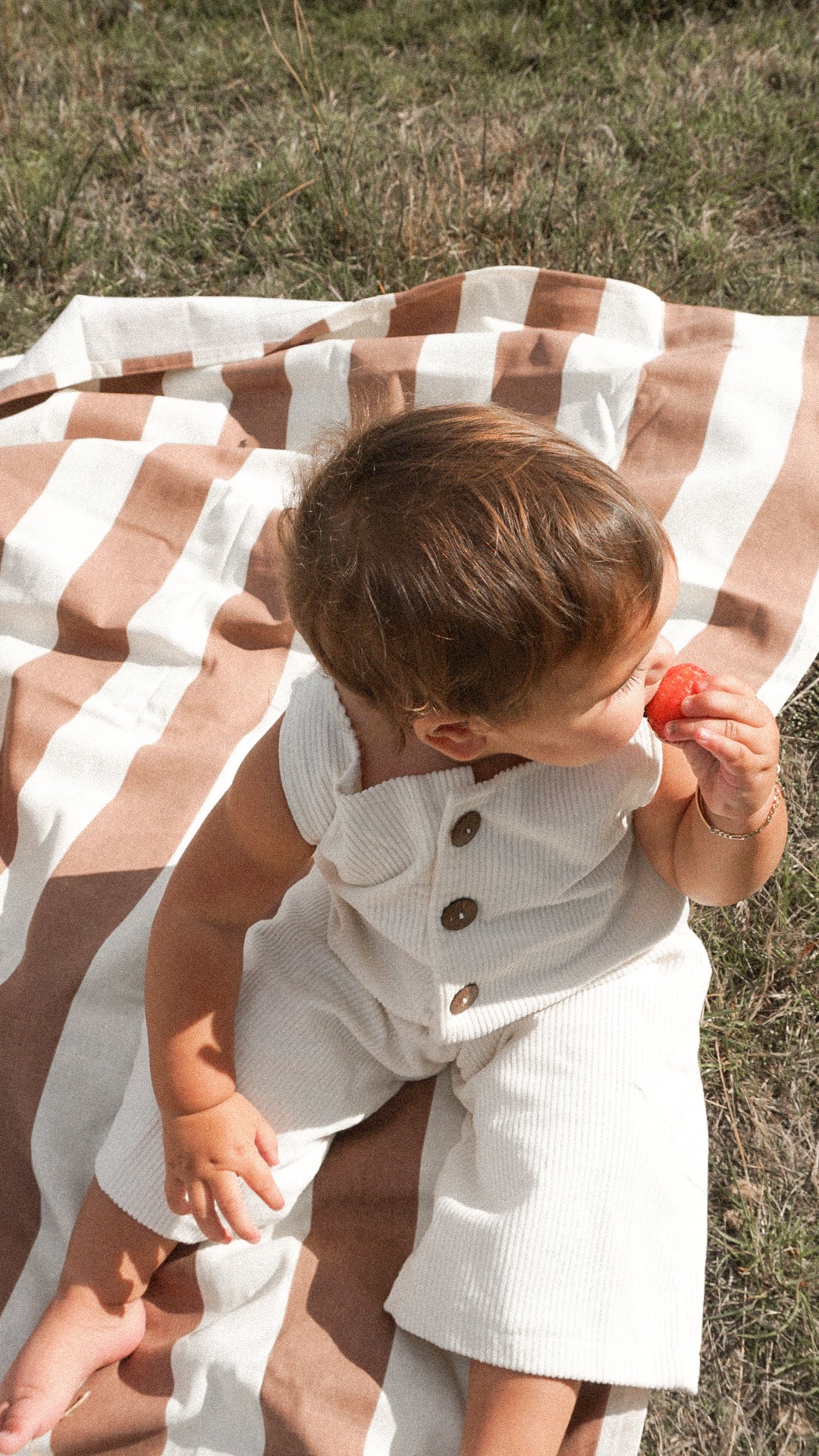 Jasmine jumpsuit - corduroy cream
