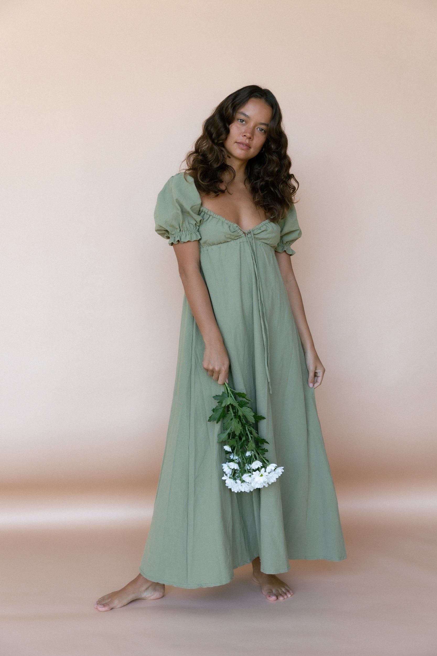Saidy Maxi Dress - Harmony green Oakie The Label Saidy Maxi Dress - Harmony green Oakie The Label