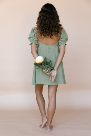 Saidy Mini Dress - Harmony green