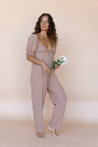 Saidy Maxi Playsuit - Mocha