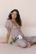 Saidy Maxi Playsuit - Mocha