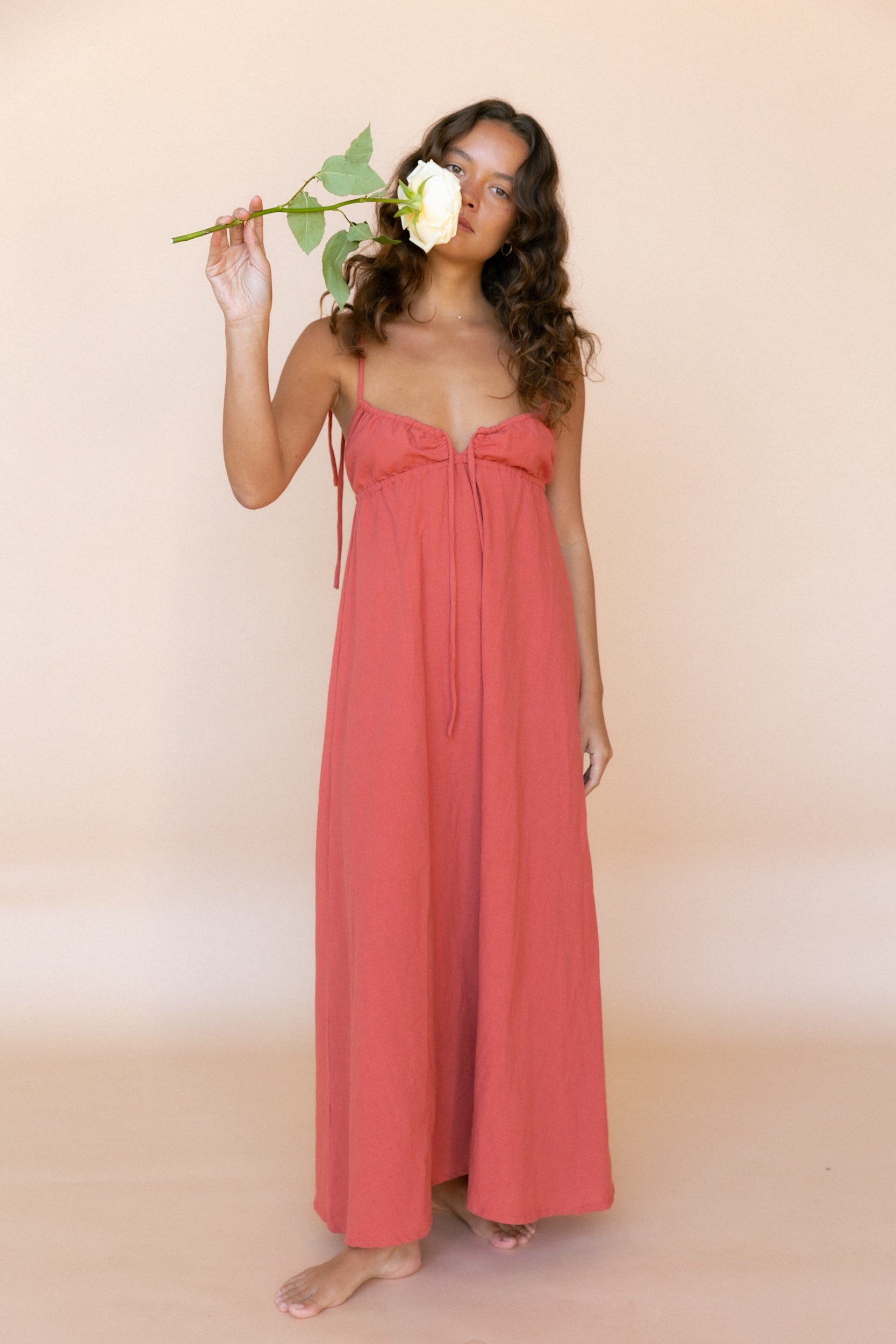 Saidy Maxi Dress - Cherry Dust