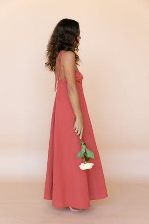 Saidy Maxi Dress - Cherry Dust