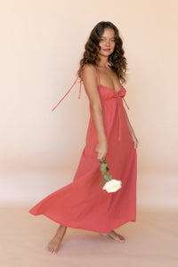 Saidy Maxi Dress - Cherry Dust