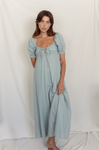 Saidy maxi dress - dusty blue