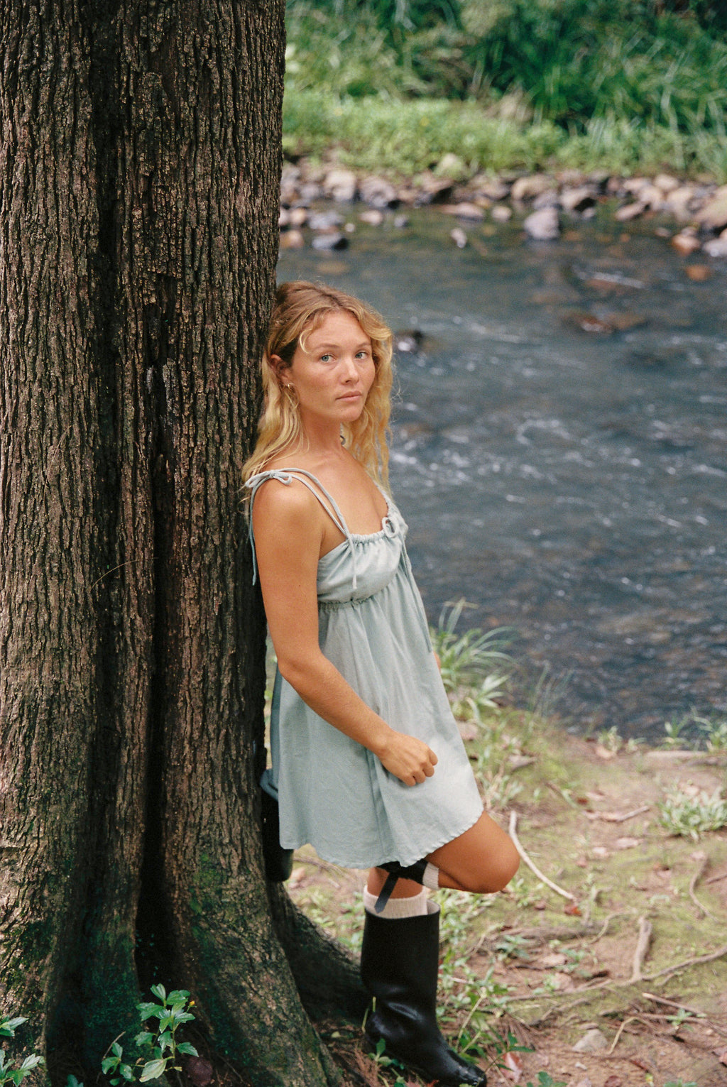 Saidy summer Mini - Dusty Blue