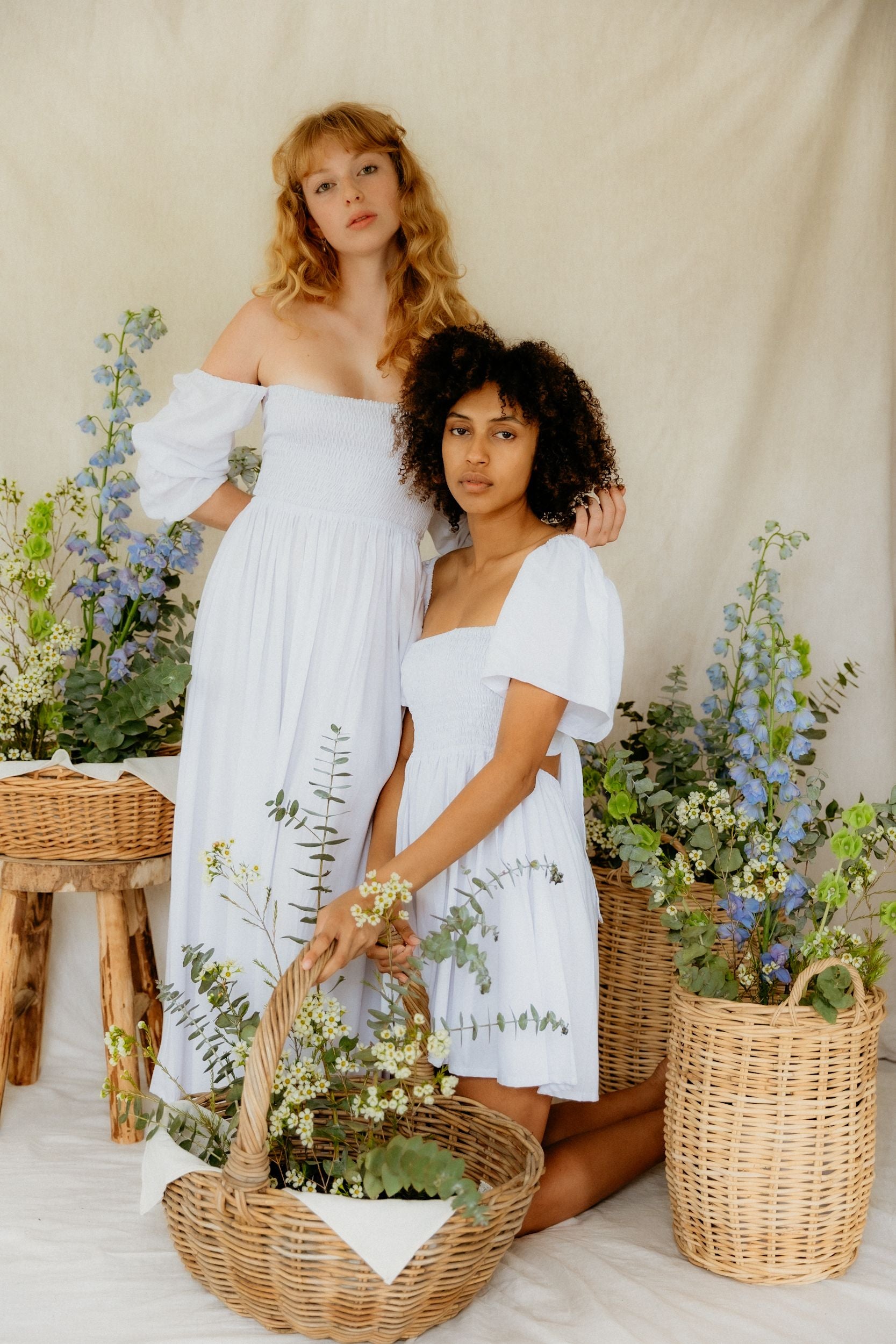 Haven Mini Dress - Milk