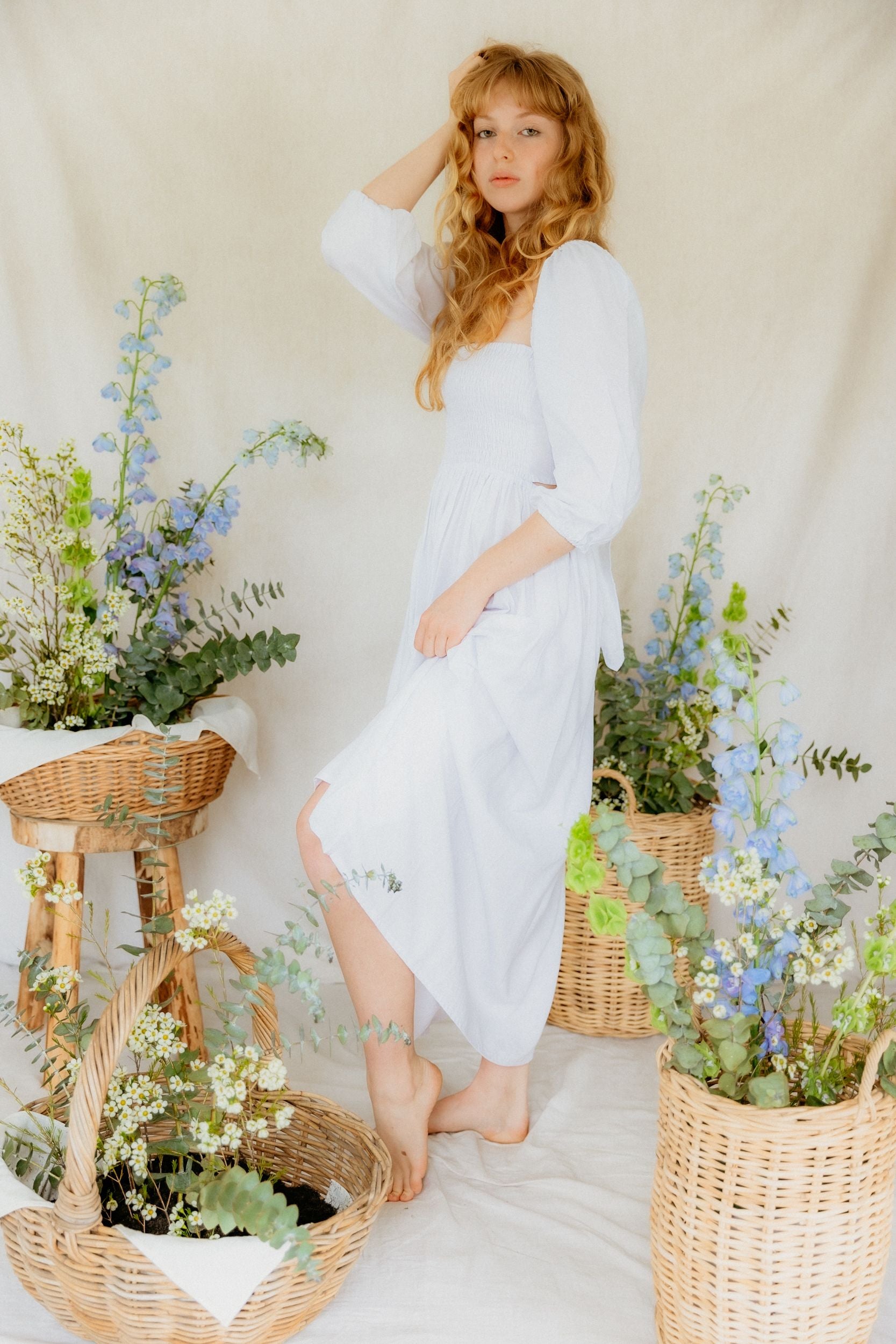 Haven Maxi Dress - Milk