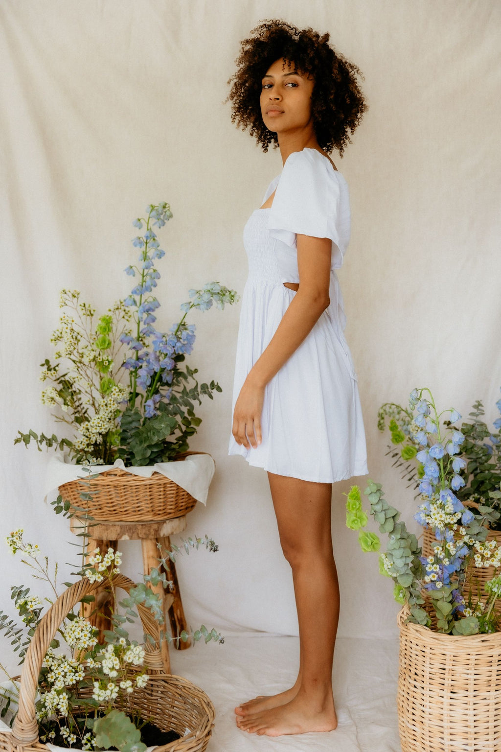 Haven Mini Dress - Milk
