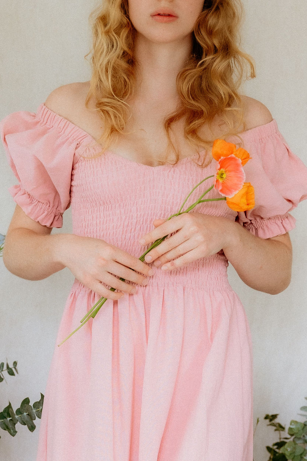 Cindy Maxi Dress - Blush