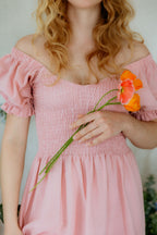 Cindy Maxi Dress - Blush