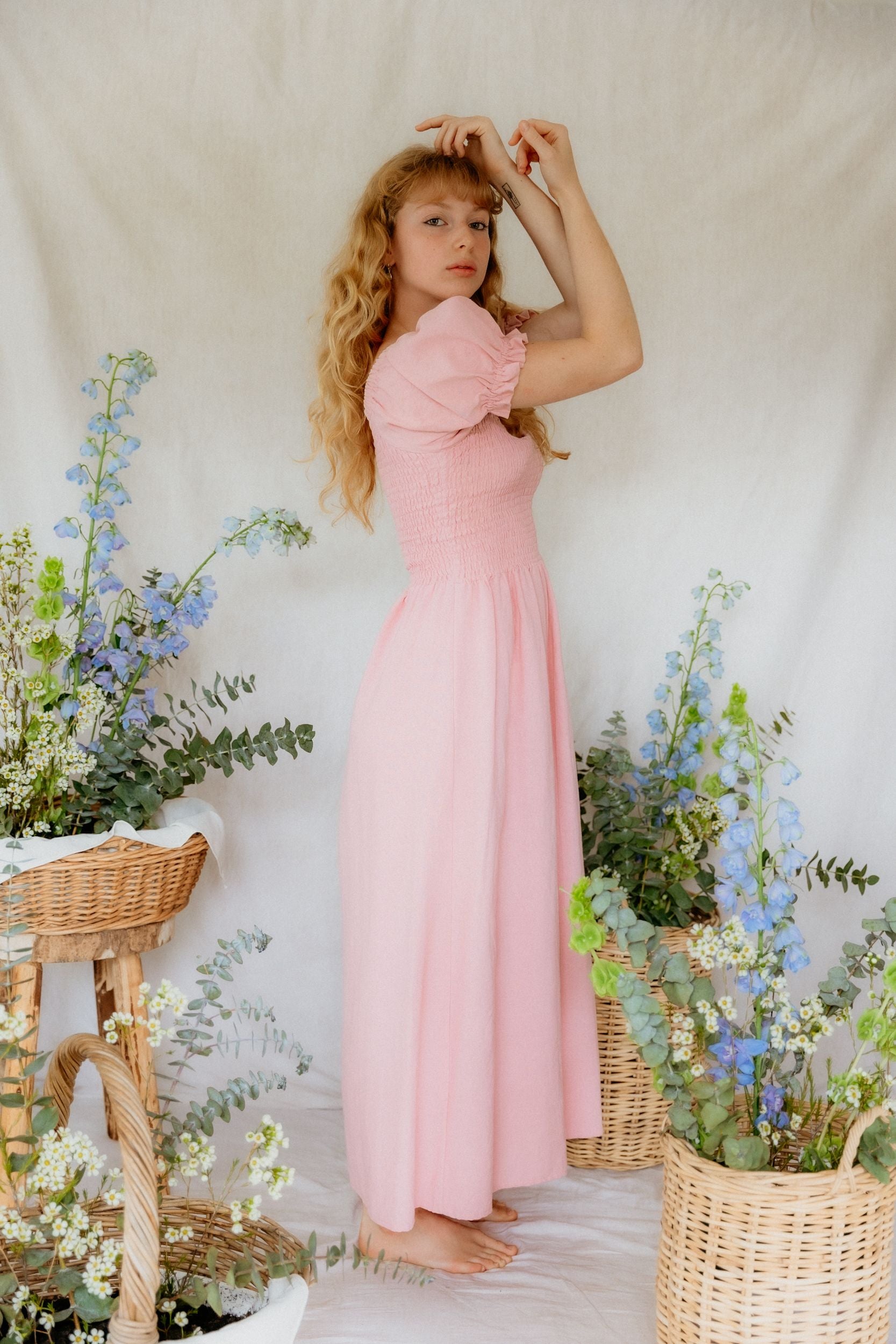 Cindy Maxi Dress - Blush