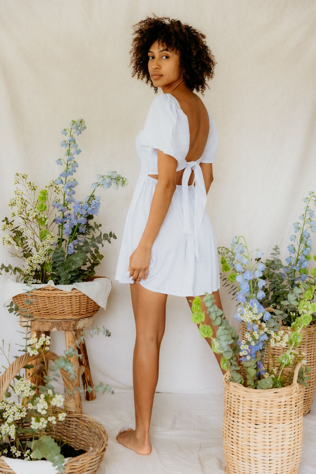 Haven Mini Dress - Milk