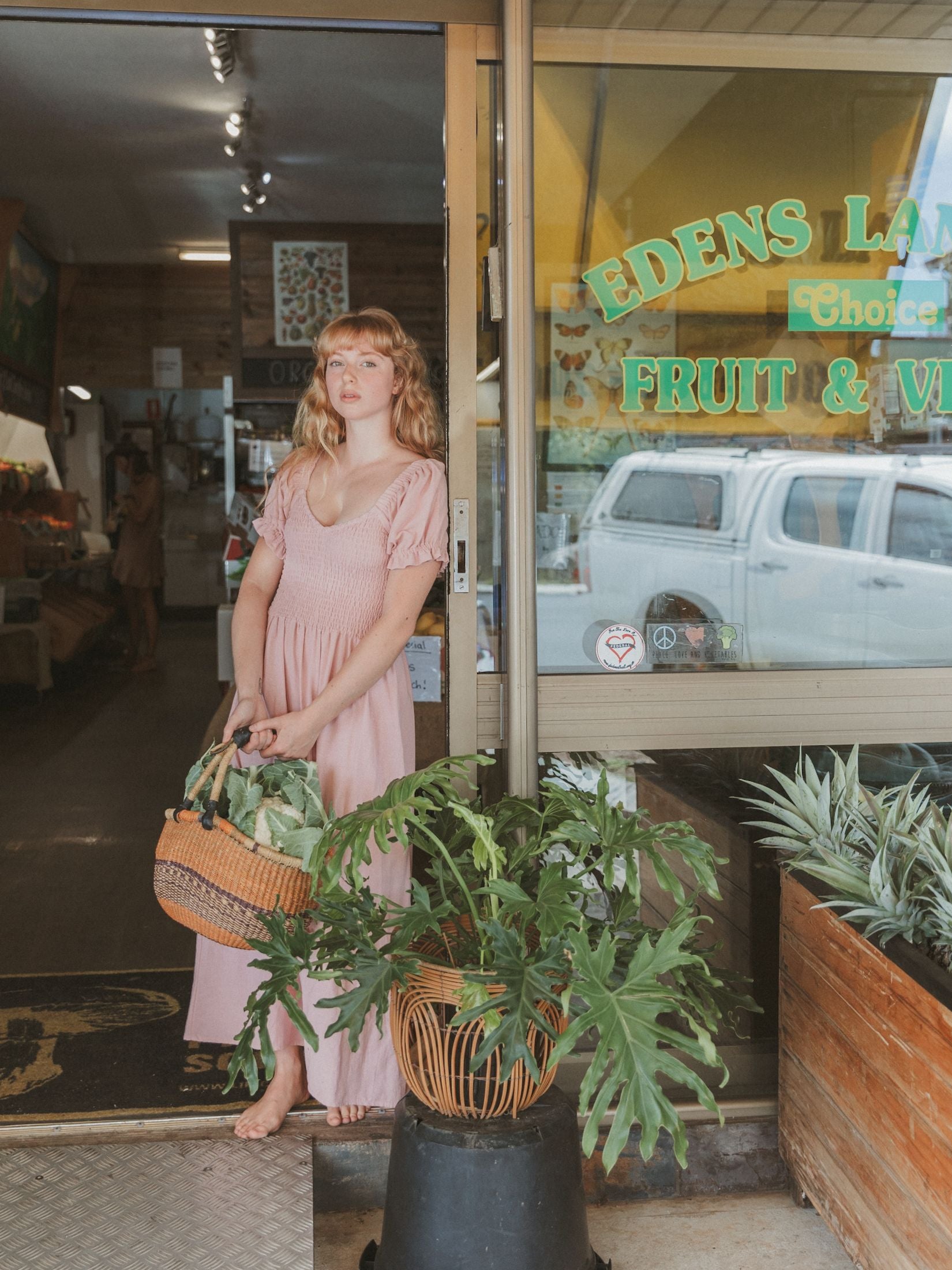 Cindy Maxi Dress - Blush