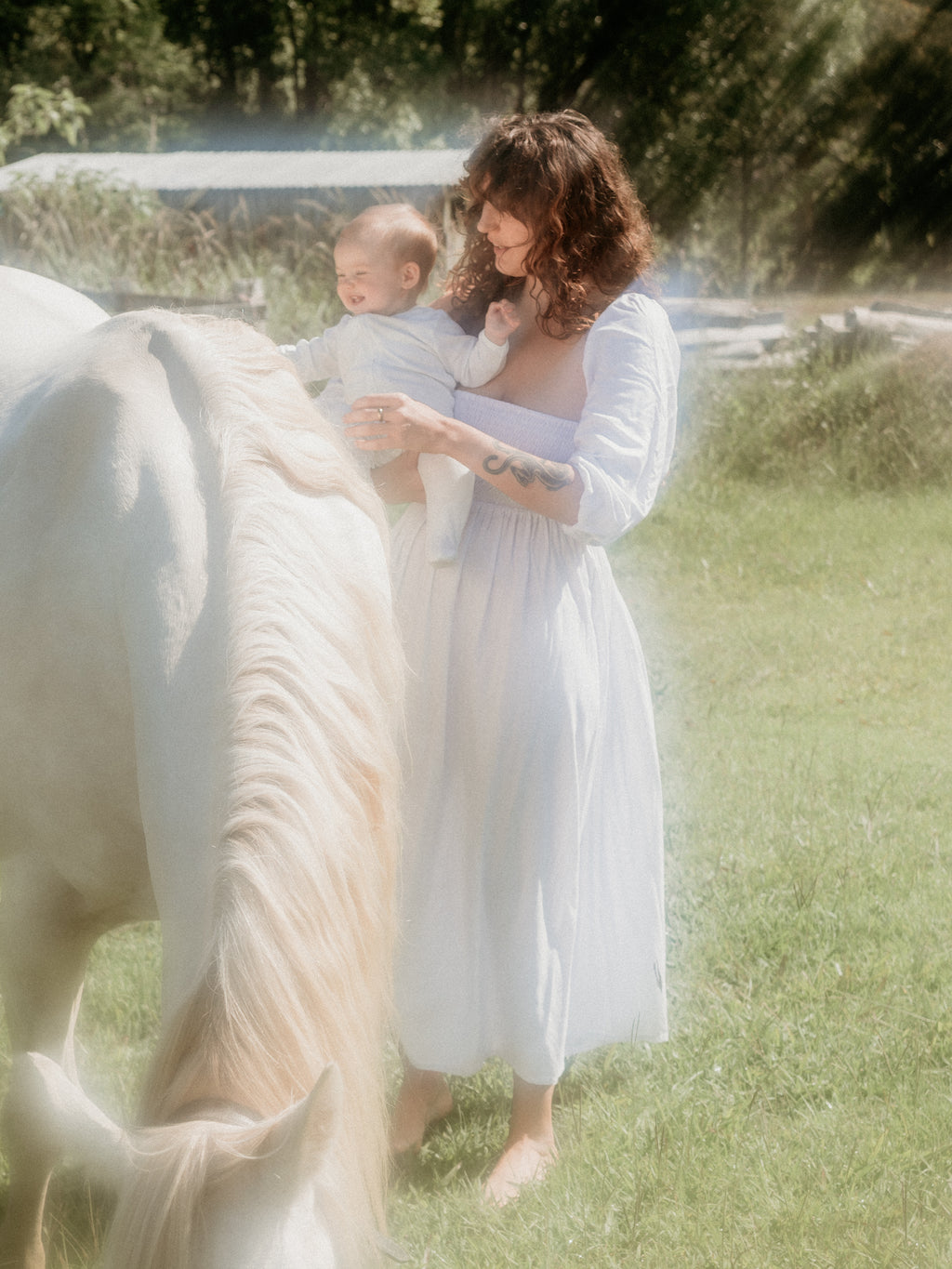 Haven Maxi Dress - Milk