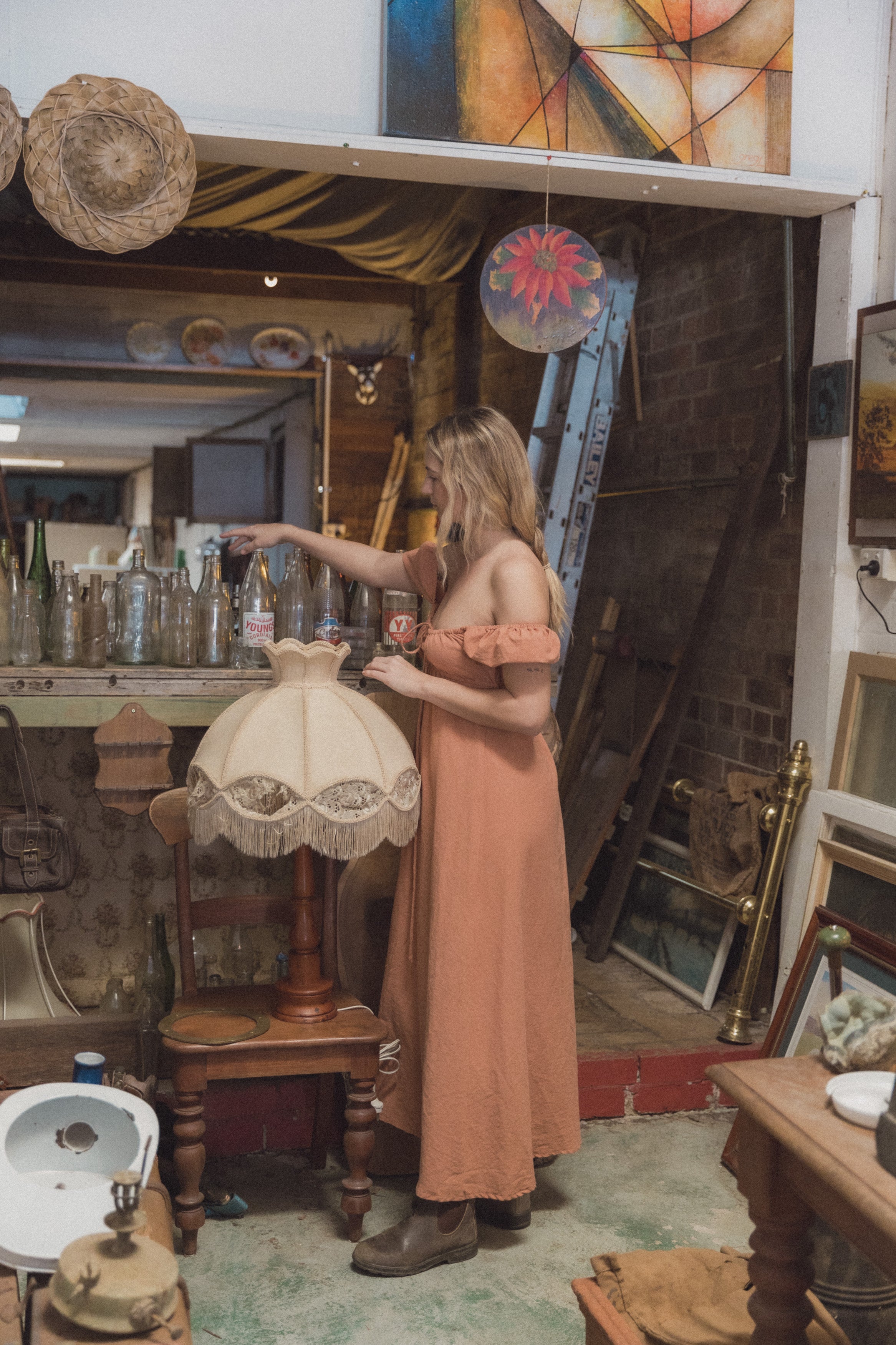 Saidy Maxi Dress - Sandalwood