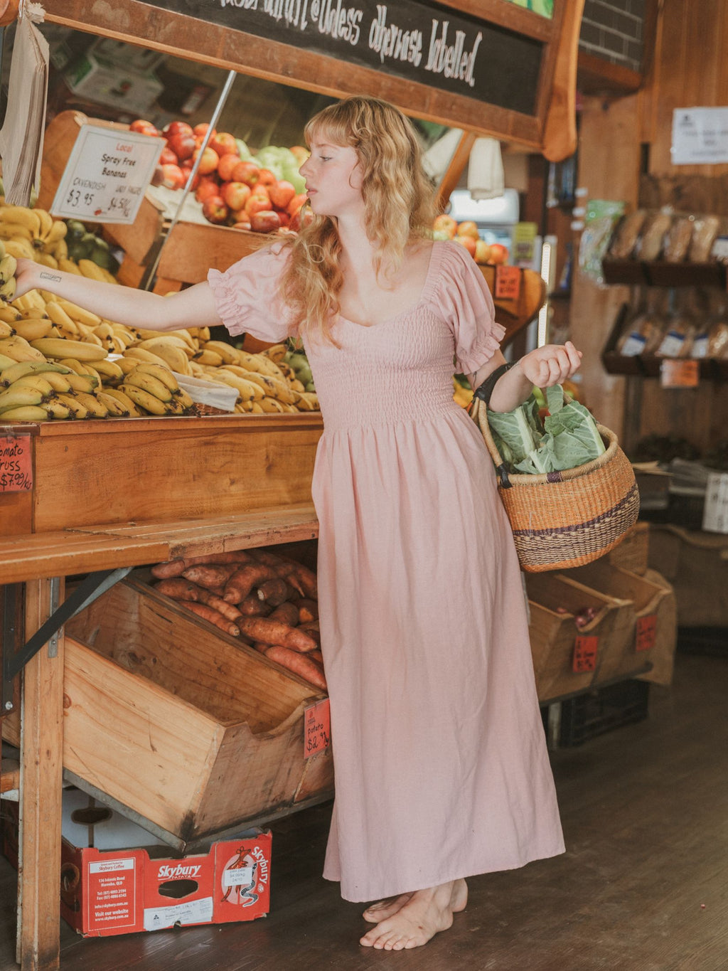 Cindy Maxi Dress - Blush