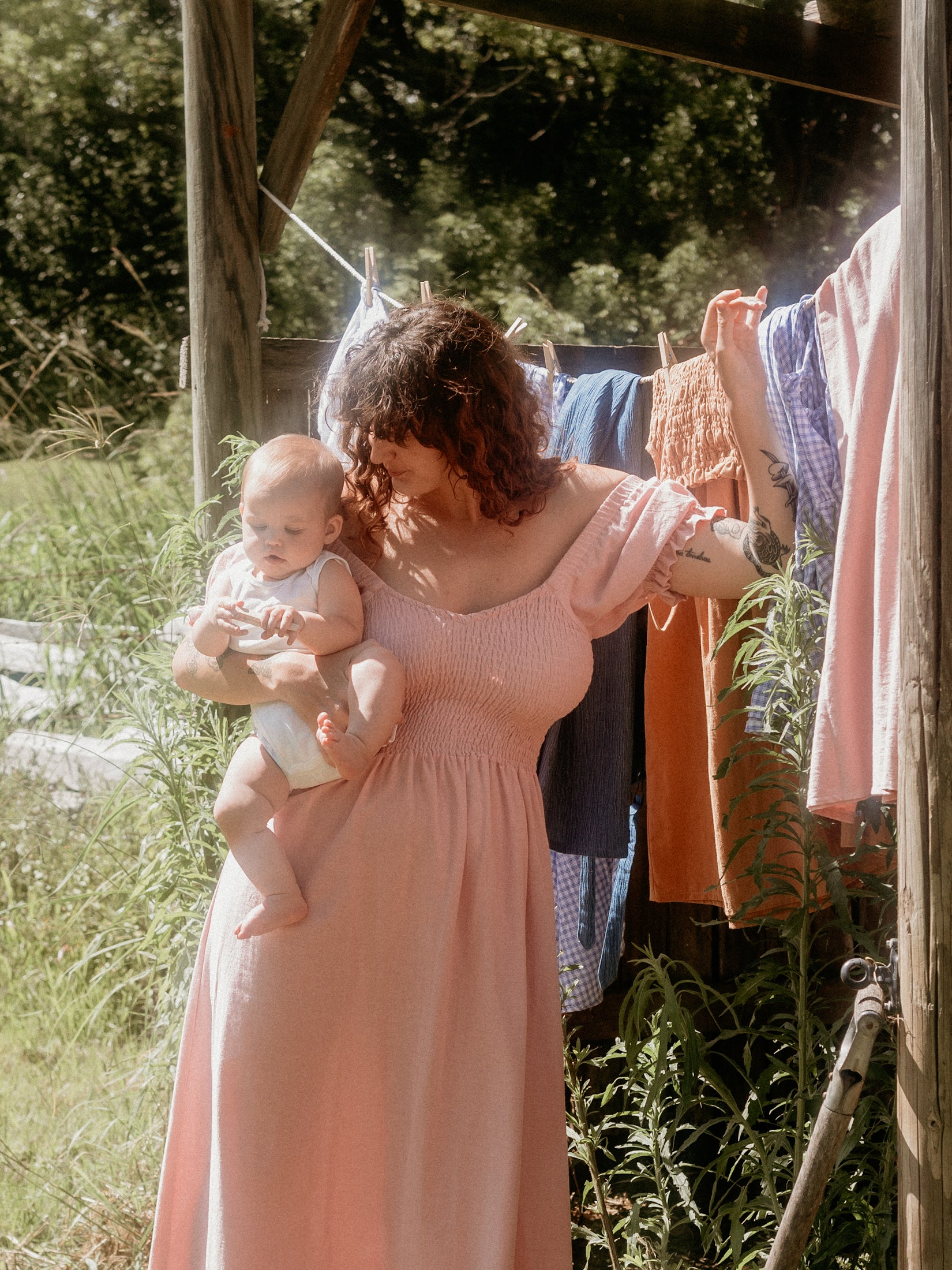 Cindy Maxi Dress - Blush