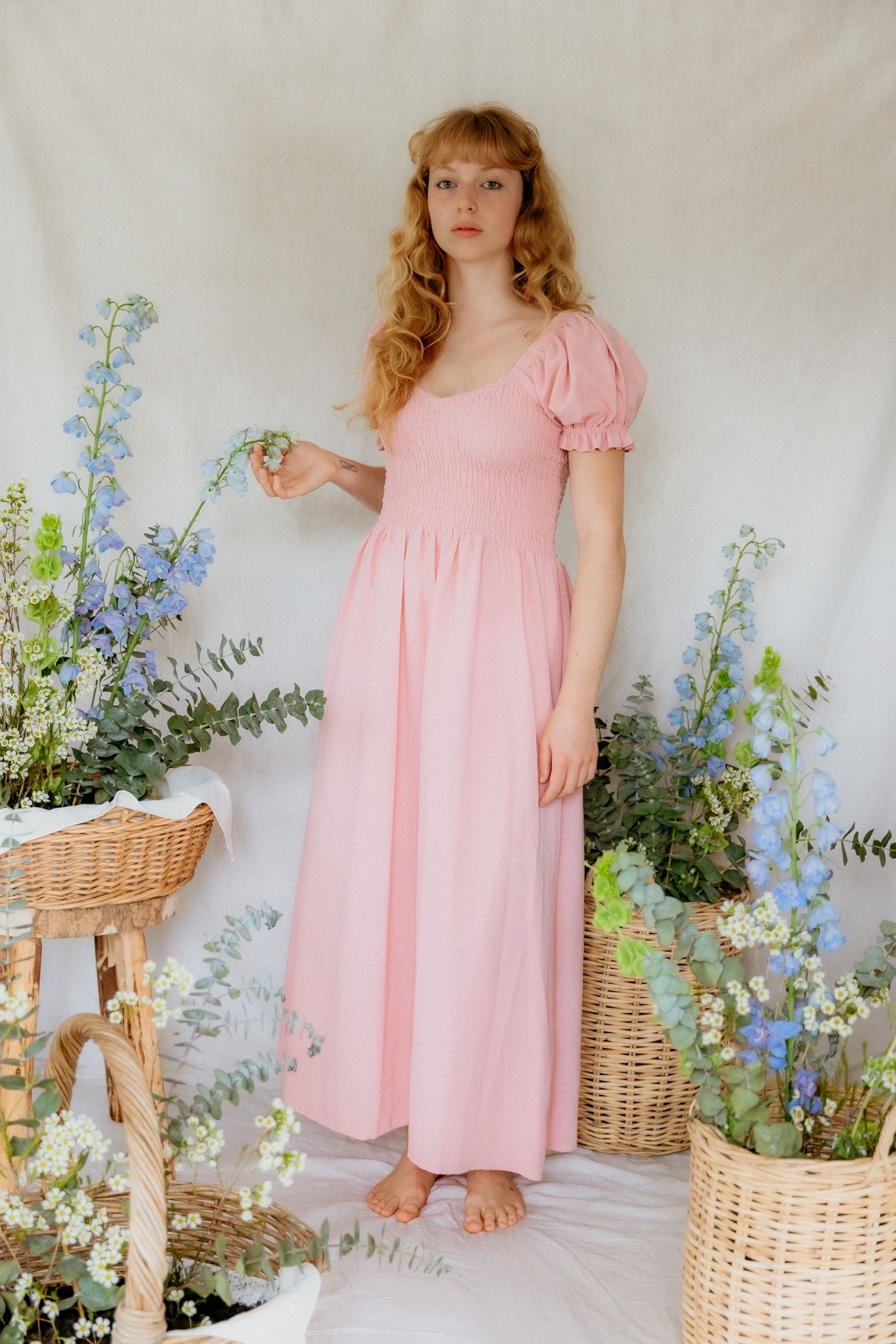 Cindy Maxi Dress - Blush